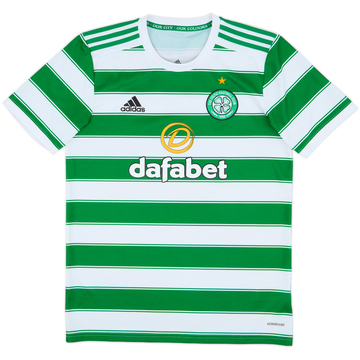 2021-22 Celtic Home Shirt - 9/10 - (M)