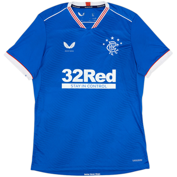 2020-21 Rangers Home Shirt - 7/10 - (M)