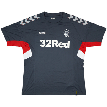 2018-19 Rangers Hummel Training Shirt - 6/10 - (XXL)