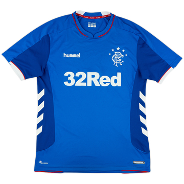 2018-19 Rangers Home Shirt - 8/10 - (L)