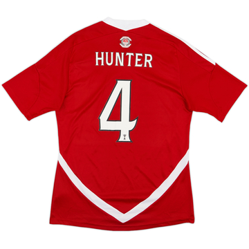 2011-12 Aberdeen Signed Home Shirt Hunter #4 - 7/10 - (M)
