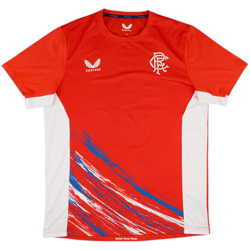 2022-23 Rangers Castore Training Shirt - 8/10 - (L)