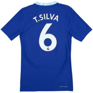2022-23 Chelsea Authentic Home Shirt T.Silva #6 - 10/10 - (XS)