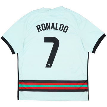 2020-22 Portugal Away Shirt Ronaldo #7 - 8/10 - (XL)