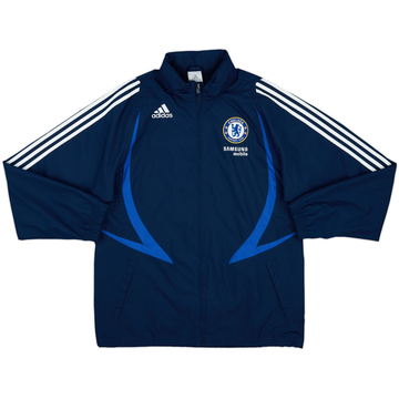 2007-08 Chelsea adidas Hooded Rain Jacket - 8/10 - (M)