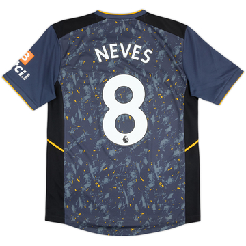 2021-22 Wolves Away Shirt Neves #8 - 8/10 - (M)