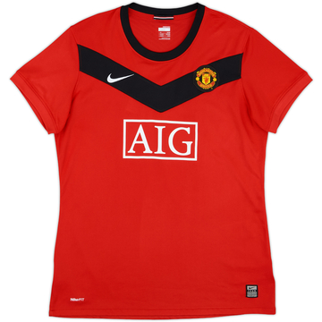 2009-10 Manchester United Home Shirt - 10/10 - (Women's XL)