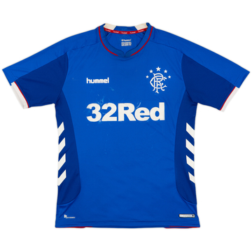 2018-19 Rangers Home Shirt - 4/10 - (L)