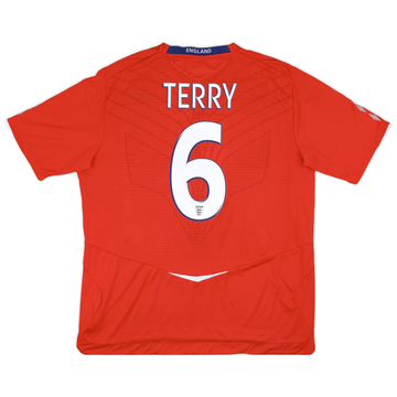 2008-10 England Away Shirt Terry #6 - 8/10 - (XXL)