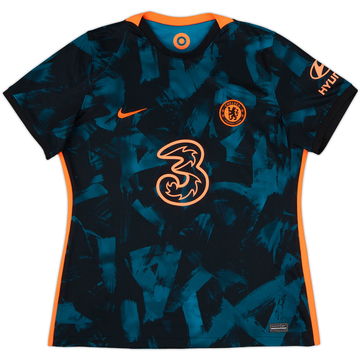 2021-22 Chelsea Third Shirt 'Champions' - 6/10 - (Women's XL)