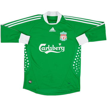 2008-09 Liverpool GK Shirt - 7/10 - (M.Boys)