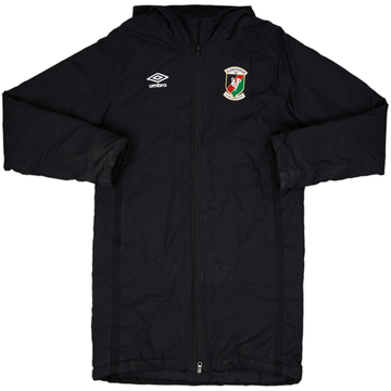 2018-19 Glentoran Umbro Padded Bench Coat - 7/10 - (M)