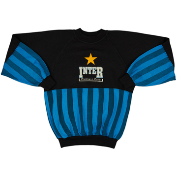 1990-91 Inter Milan Le Felpe Dei Grandi Club Sweat Top - 6/10 - (S)