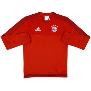2015-16 Bayern Munich adidas Sweat Top - 8/10 - (XS)