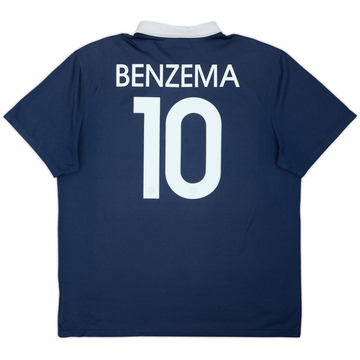 2014-15 France Home Shirt Benzema #10 - 5/10 - (XL)