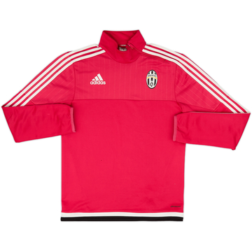 2015-16 Juventus adidas 1/4 Zip Drill Top - 5/10 - (S)