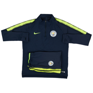 2018-19 Manchester City Nike Tracksuit - 9/10 - (M)