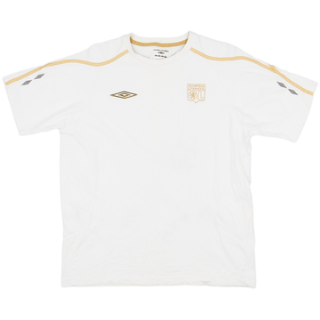 2009-10 Lyon Umbro Cotton Shirt - 9/10 - (L)