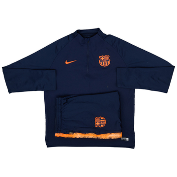 2018-19 Barcelona Nike Tracksuit - 9/10 - (M)
