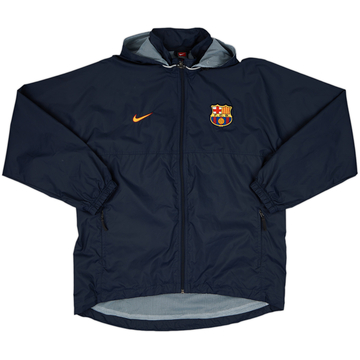 1998-99 Barcelona Nike Hooded Track Jacket - 7/10 - (L)