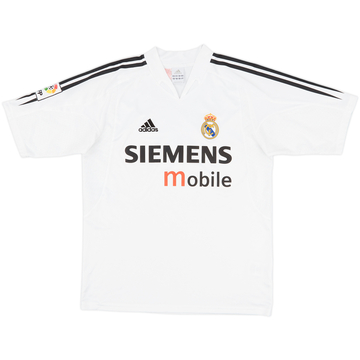 2004-05 Real Madrid Home Shirt - 6/10 - (XL.Boys)