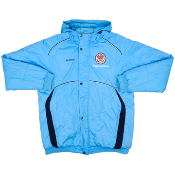 2011-12 Sligo Rovers Jako Hooded Padded Bench Coat - 6/10 - (M)