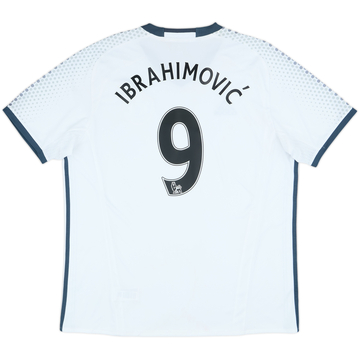 2016-17 Manchester United Third Shirt Ibrahimovic #9 (XL)