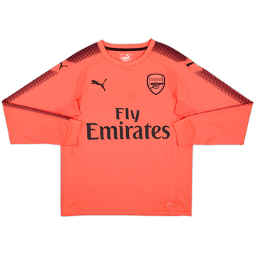 2017-18 Arsenal GK Shirt - 6/10 - (L.Boys)