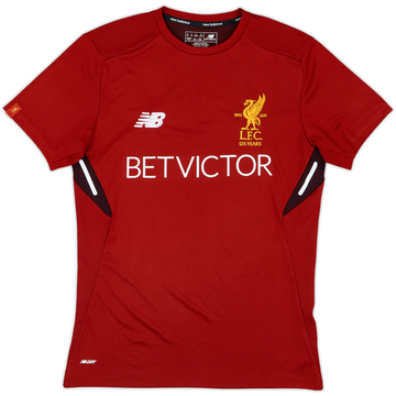 2017-18 Liverpool New Balance Training Shirt - 8/10 - (S)