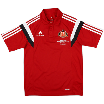 2013-14 Sunderland adidas Capital One Cup Final Polo Shirt - 10/10 - (S)