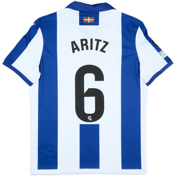 2024-25 Real Sociedad Match Issue Home Shirt Aritz #6