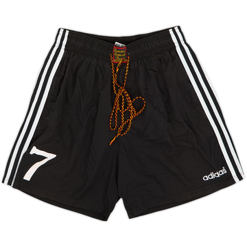 1996-98 Germany Player Issue Home Shorts #7 (Moller) - 8/10 - (M)