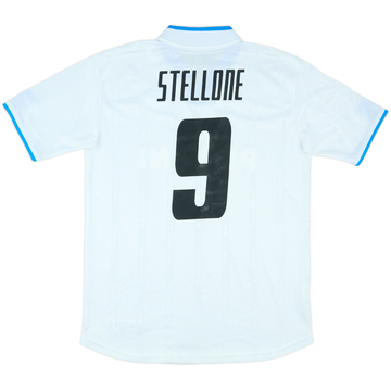 2001-02 Napoli Match Issue Away Shirt Stellone #9