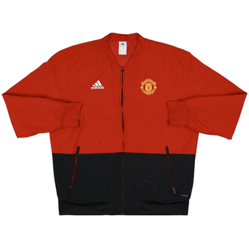 2018-19 Manchester United adidas Track Jacket - 7/10 - (XL)
