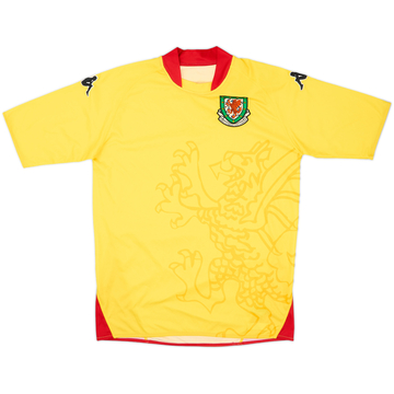2007-08 Wales Away Shirt - 8/10 - (XL)