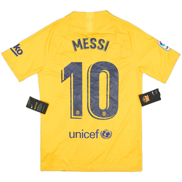 2019-20 Barcelona 'Senyera' Fourth Shirt Messi #10 (S)