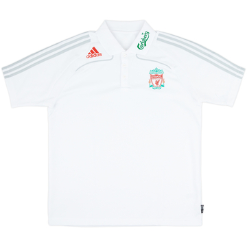 2008-09 Liverpool adidas Polo Shirt - 7/10 - (L)