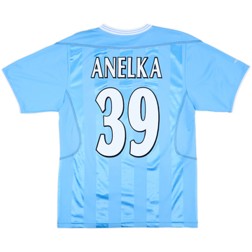 2003-04 Manchester City Home Shirt Anelka #39 - 6/10 - (S)
