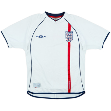 2001-03 England Home Shirt - 4/10 - (S)
