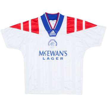 1992-93 Rangers Away Shirt - 8/10 - (M.Boys)
