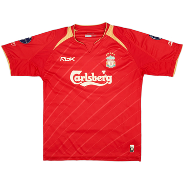 2005-06 Liverpool CL Home Shirt - 5/10 - (M)