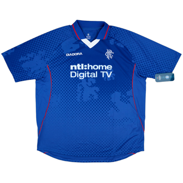 2002-03 Rangers Home Shirt (XXL)