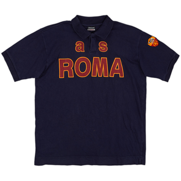 2003-04 Roma Kappa Polo Shirt - 7/10 - (L)