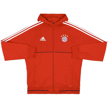 2017-18 Bayern Munich adidas Hooded Track Jacket - 9/10 - (L)