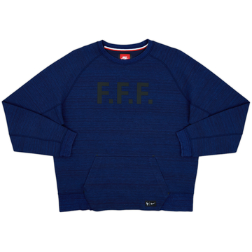 2016-17 France Nike Sweat Top - 9/10 - (XL)