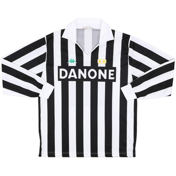 1992-94 Juventus Home L/S Shirt #10 - 7/10 - (L)
