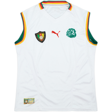 2002 Cameroon Away Vest Shirt - 7/10 - (M)