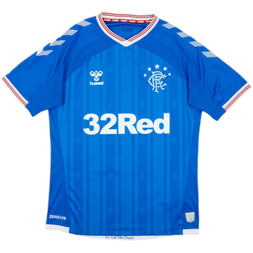2019-20 Rangers Home Shirt - 8/10 - (L)