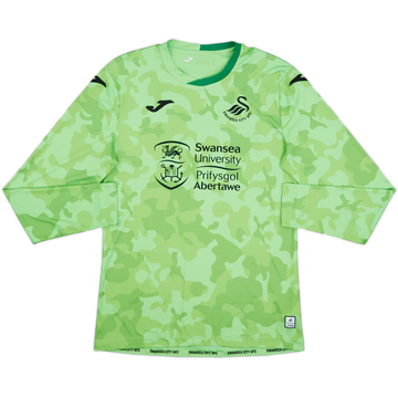 2020-21 Swansea City GK Shirt - 8/10 - (M)
