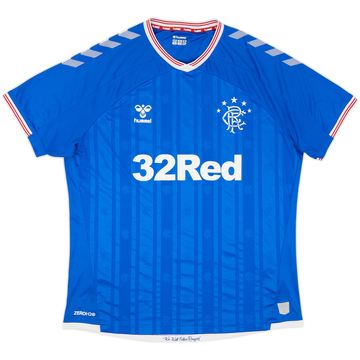 2019-20 Rangers Home Shirt - 8/10 - (XXL)